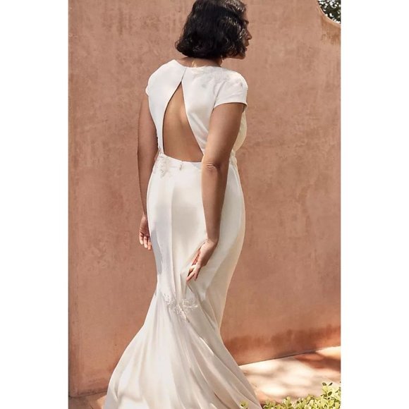 BHLDN Jenny Yoo Briony Wedding Gown Size 2 and 4 NEW - Picture 7 of 13